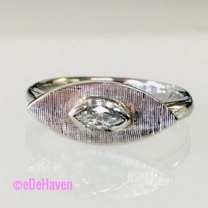 .20ct 18k & 14k Marquise Diamond ring